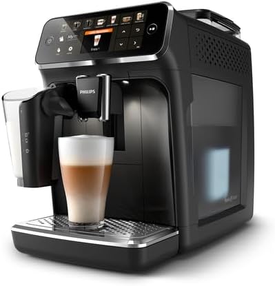 Melitta Caffeo Barista TS Smart F850-101 Fully Automatic Coffee Machine with Milk Container Smartphone Control with Connect App One Touch Function Pro Aqua